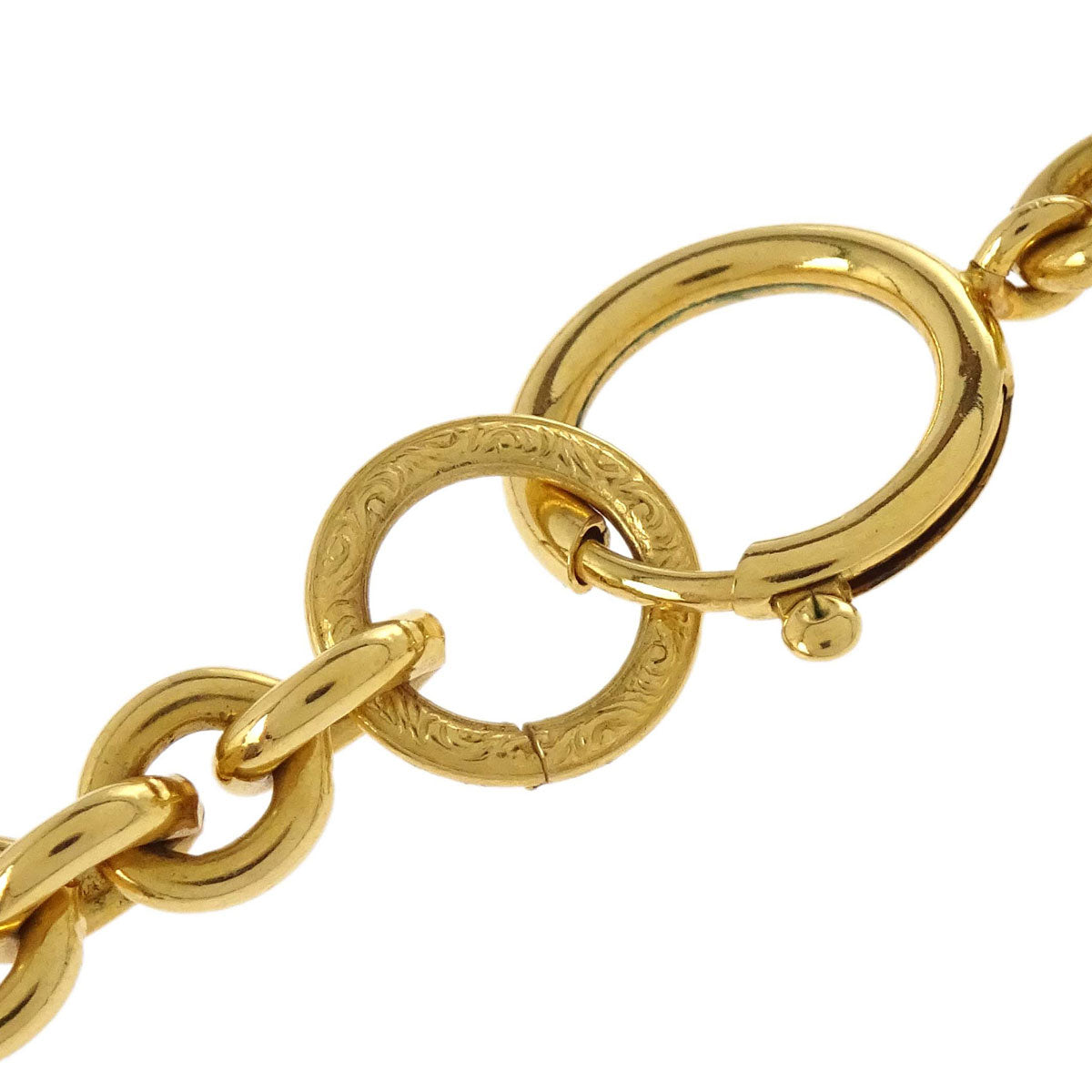 Chanel Gold CC Pendant Necklace 94P