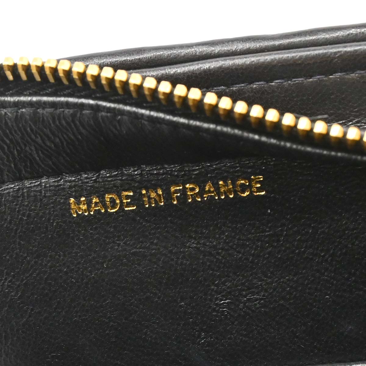 Chanel Black Lambskin Chain Tote Shoulder Bag