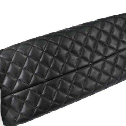 Chanel 2010-2011 Black Lambskin Medium Bowling Mademoiselle Handbag
