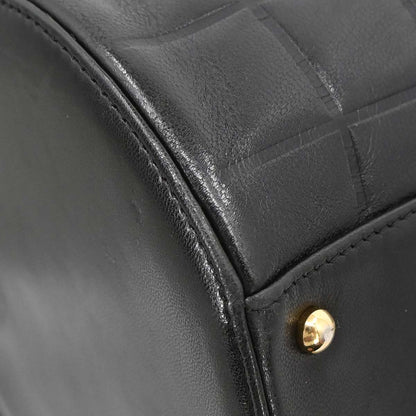 Chanel Black Lambskin Choco Bar Handbag