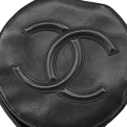 Chanel Black Lambskin Choco Bar Handbag