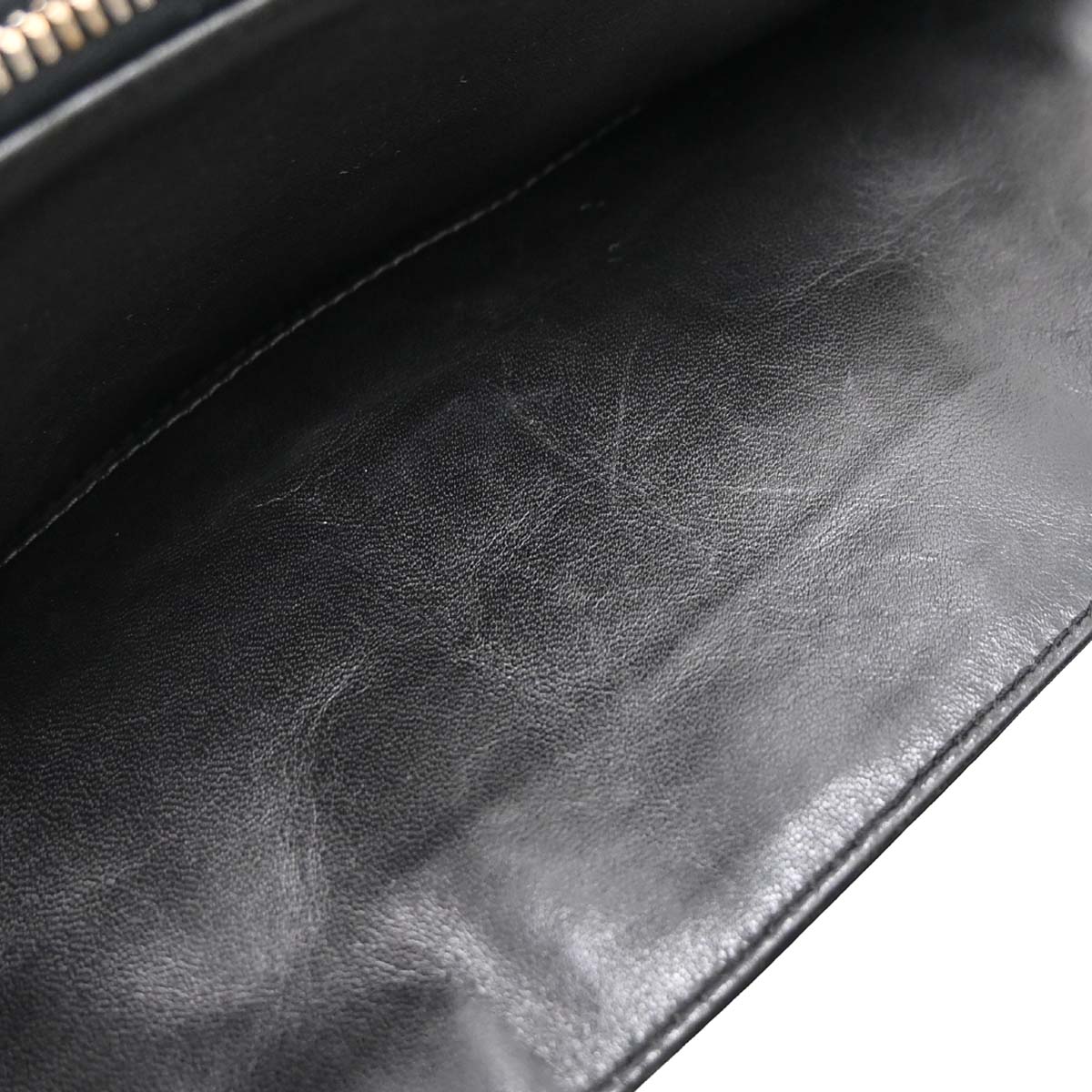 Chanel Black Lambskin Choco Bar Handbag