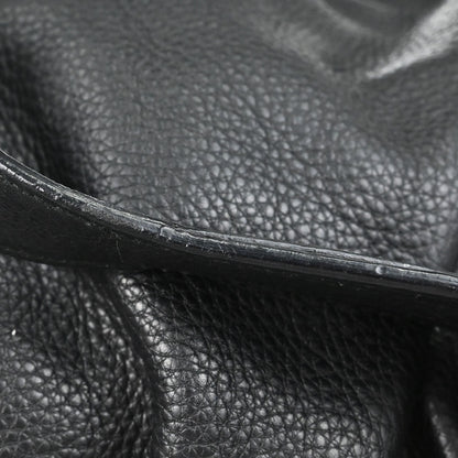 Gucci Black Leather Horsebit Icon Bit Chain 2way Shoulder Handbag
