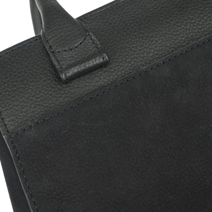 Chanel Black Calfskin Suede Neo Executive Cerf 2way Shoulder Tote Bag