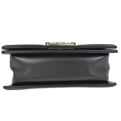 Boy Chanel Black Lambskin Small Chain Shoulder Bag