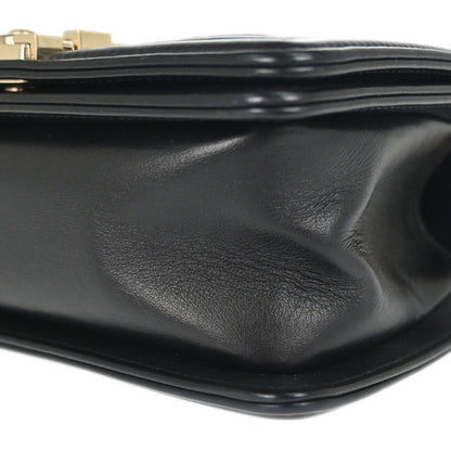 Boy Chanel Black Lambskin Small Chain Shoulder Bag