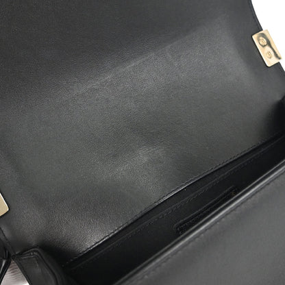 Boy Chanel Black Lambskin Small Chain Shoulder Bag