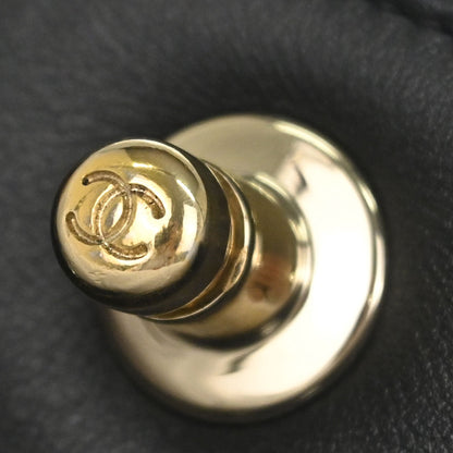 Boy Chanel Black Lambskin Small Chain Shoulder Bag