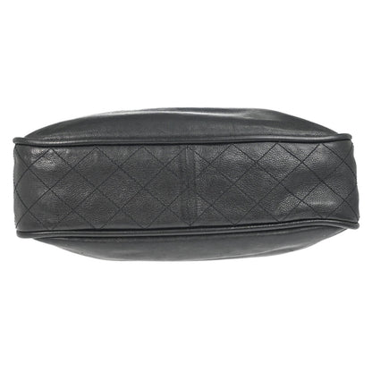 Chanel Black Calfskin Paris-Rome Coco Curve Hobo Shoulder Bag