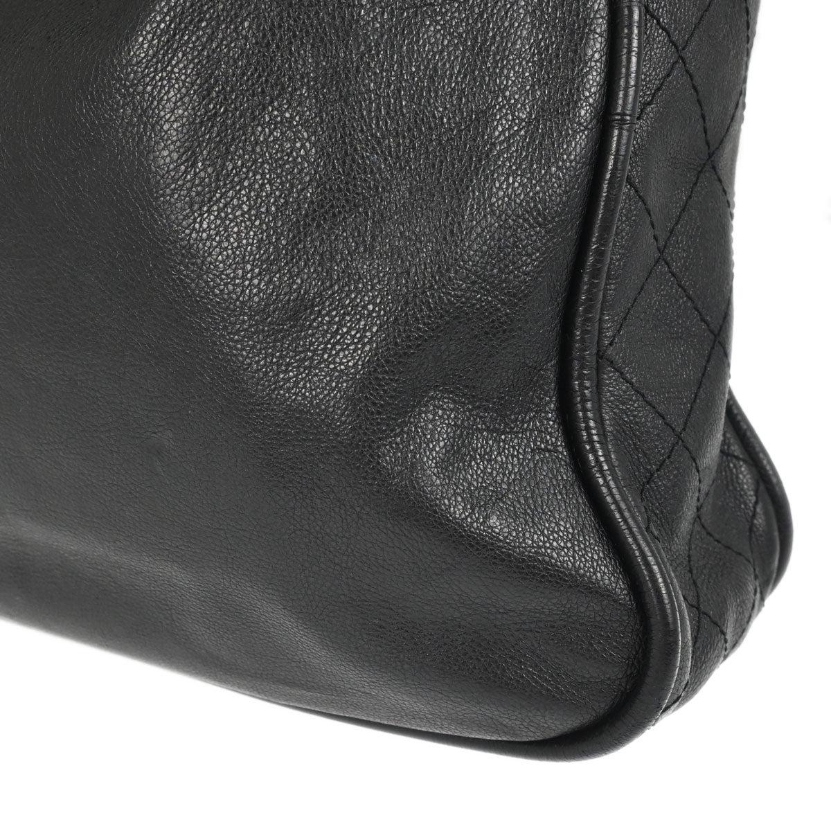 Chanel Black Calfskin Paris-Rome Coco Curve Hobo Shoulder Bag