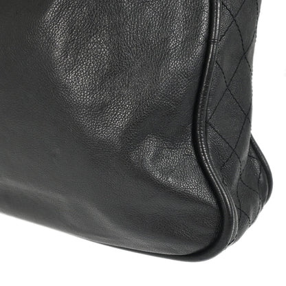 Chanel Black Calfskin Paris-Rome Coco Curve Hobo Shoulder Bag