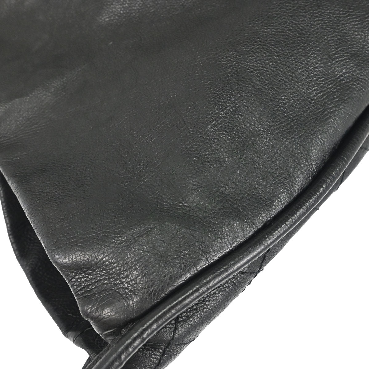 Chanel Black Calfskin Paris-Rome Coco Curve Hobo Shoulder Bag