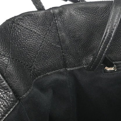 Chanel Black Calfskin Paris-Rome Coco Curve Hobo Shoulder Bag