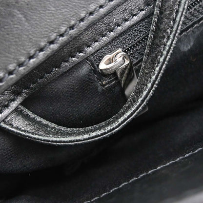 Chanel Black Lambskin Mademoiselle Lock Tote Handbag