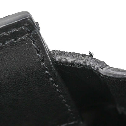 Chanel Black Lambskin Mademoiselle Lock Tote Handbag