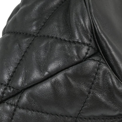 Chanel 2005-2006 Black Lambskin Cloudy Bundle Tote Handbag