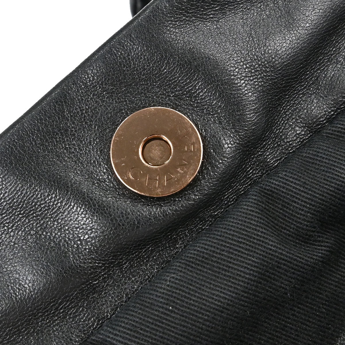 Chanel 2005-2006 Black Lambskin Cloudy Bundle Tote Handbag