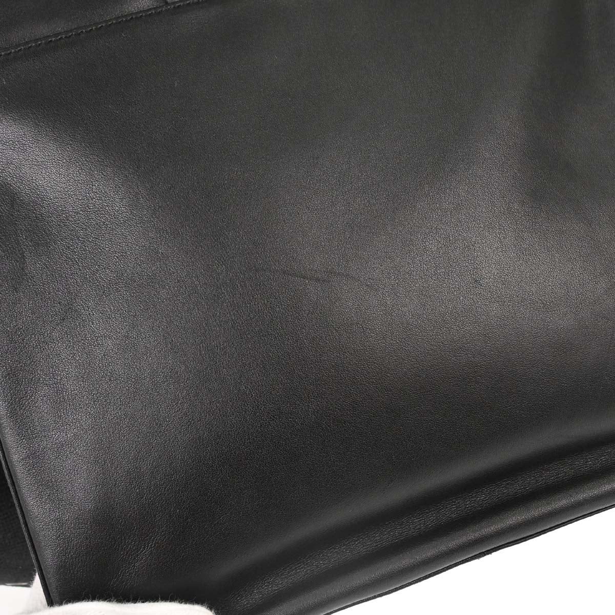 Christian Dior Black Leather Street Chic Shoulder Bag