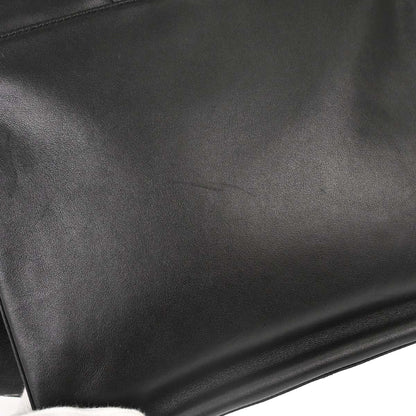 Christian Dior Black Leather Street Chic Shoulder Bag