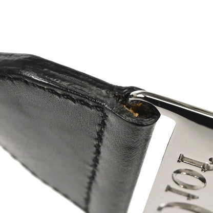 Christian Dior Black Leather Street Chic Shoulder Bag