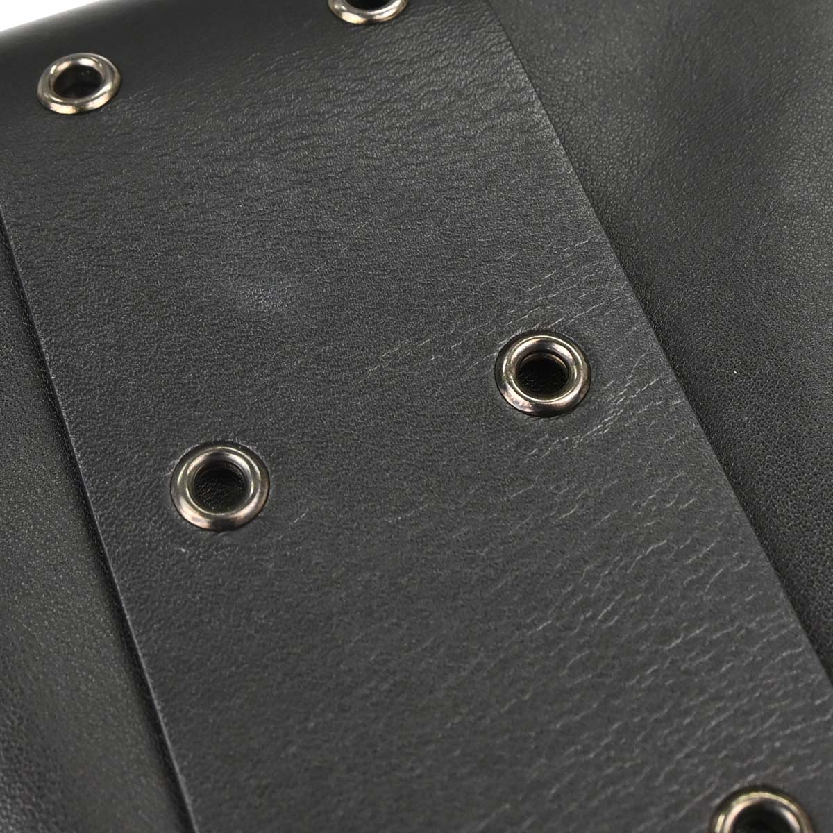 Christian Dior Black Leather Street Chic Shoulder Bag