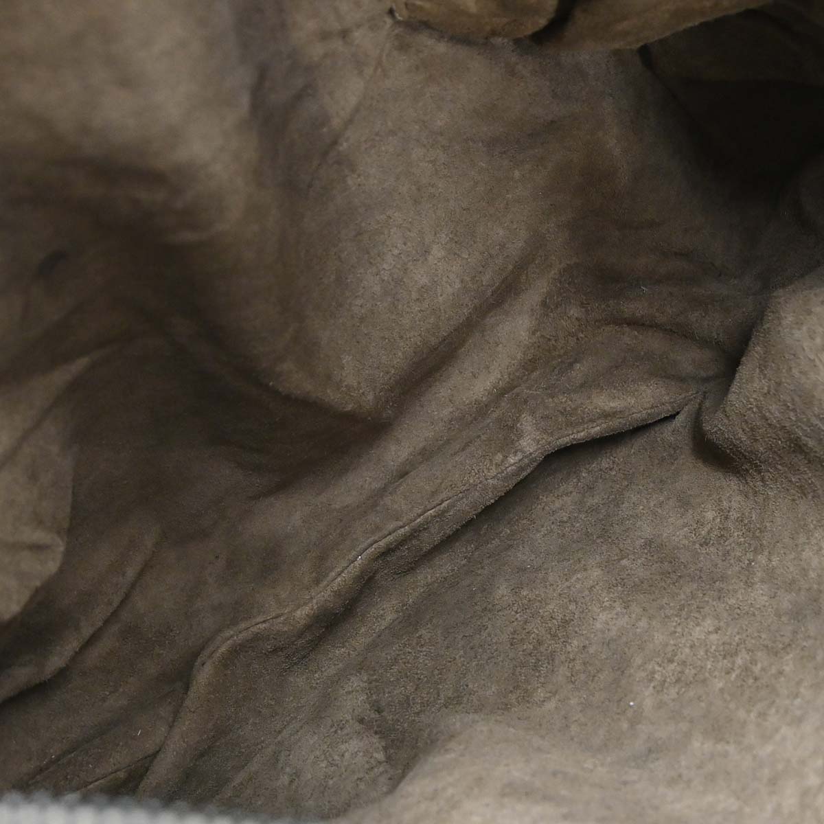 Bottega Veneta Gray Lambskin Intrecciato Hobo Handbag