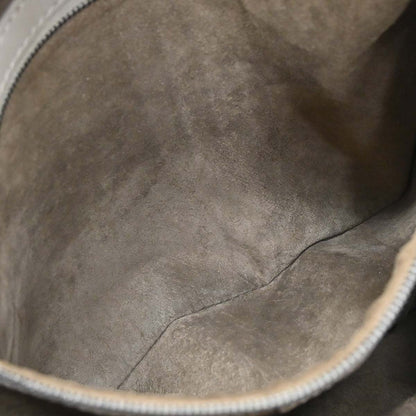 Bottega Veneta Gray Lambskin Intrecciato Hobo Handbag