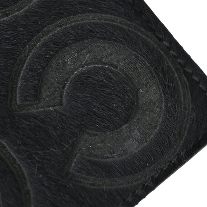 Chanel 2000-2001 Black Pony Hair COCO Pouch Charm
