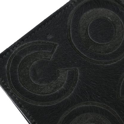 Chanel 2000-2001 Black Pony Hair COCO Pouch Charm