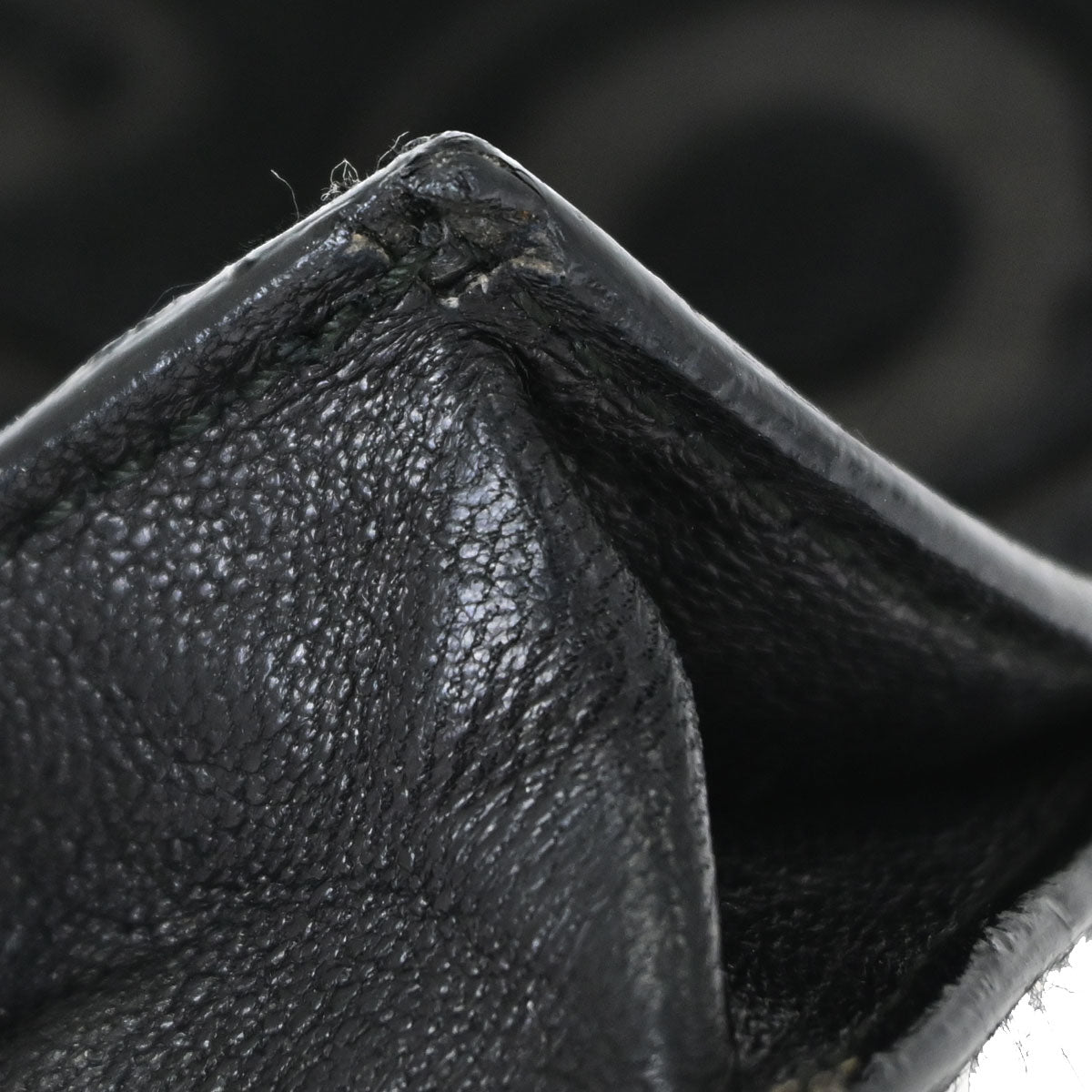 Chanel 2000-2001 Black Pony Hair COCO Pouch Charm