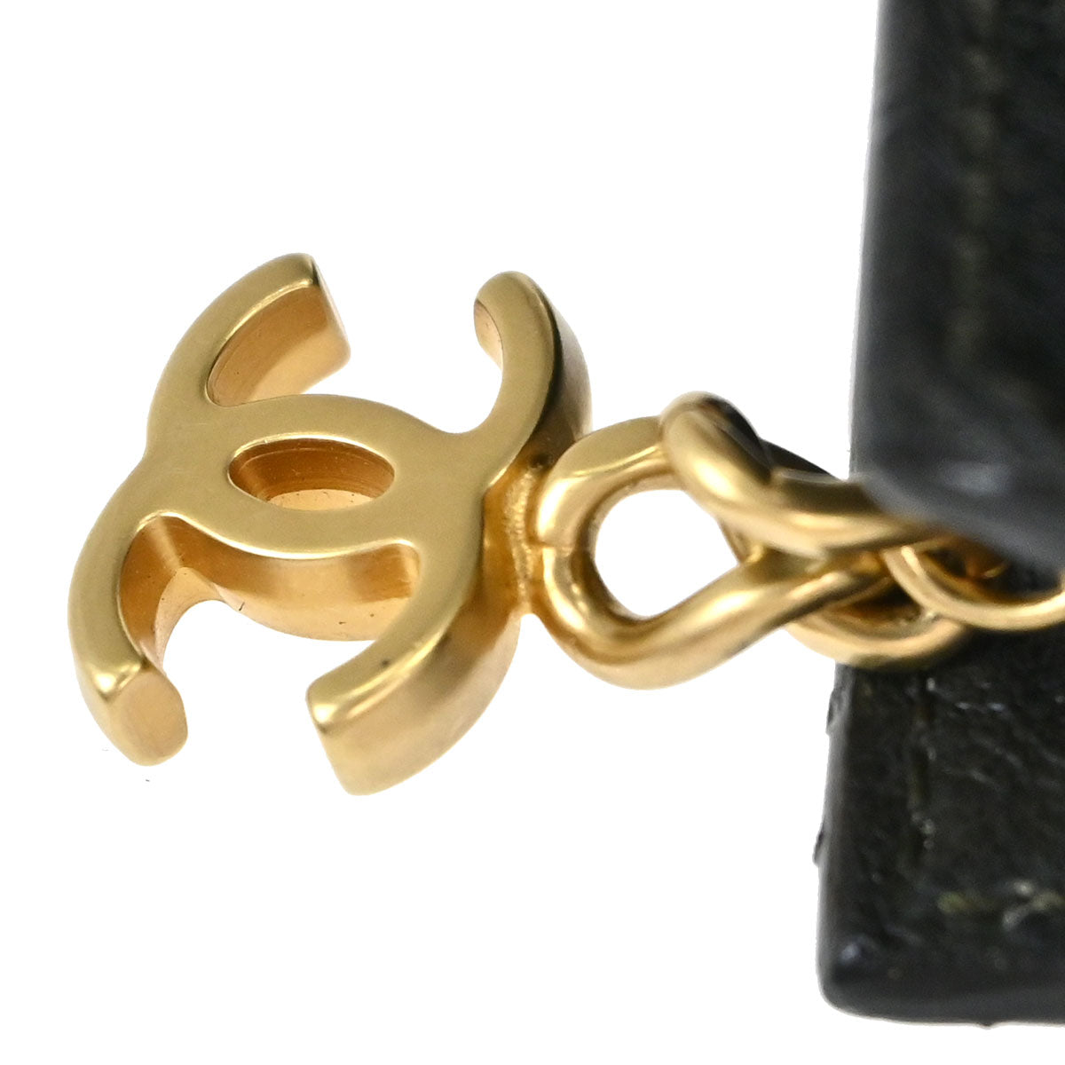 Chanel 2000-2001 Black Pony Hair COCO Pouch Charm