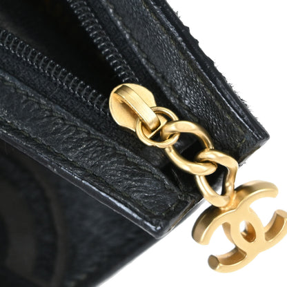 Chanel 2000-2001 Black Pony Hair COCO Pouch Charm