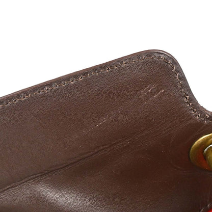 Loewe Beige Brown Canvas Anagram Turnlock Handbag