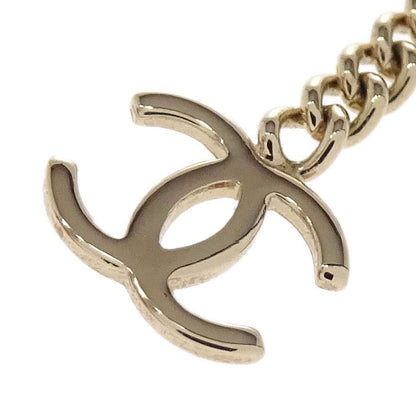 Chanel Dangle CC Pierced Earrings Gold
