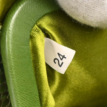 Prada * Green Python Handbag