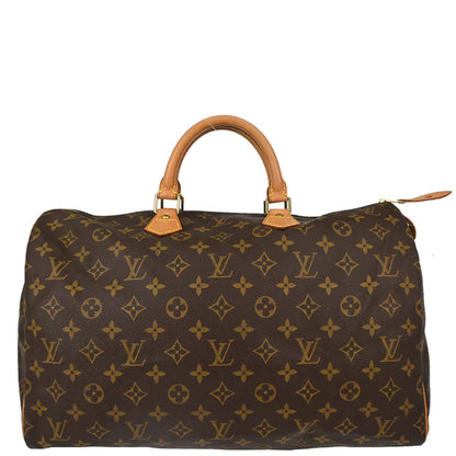 Louis Vuitton Monogram Speedy 40 Duffle Handbag M41522