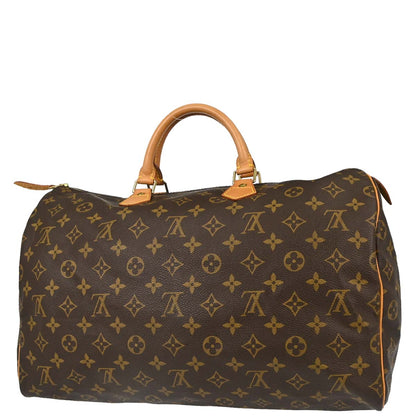 Louis Vuitton Monogram Speedy 40 Duffle Handbag M41522