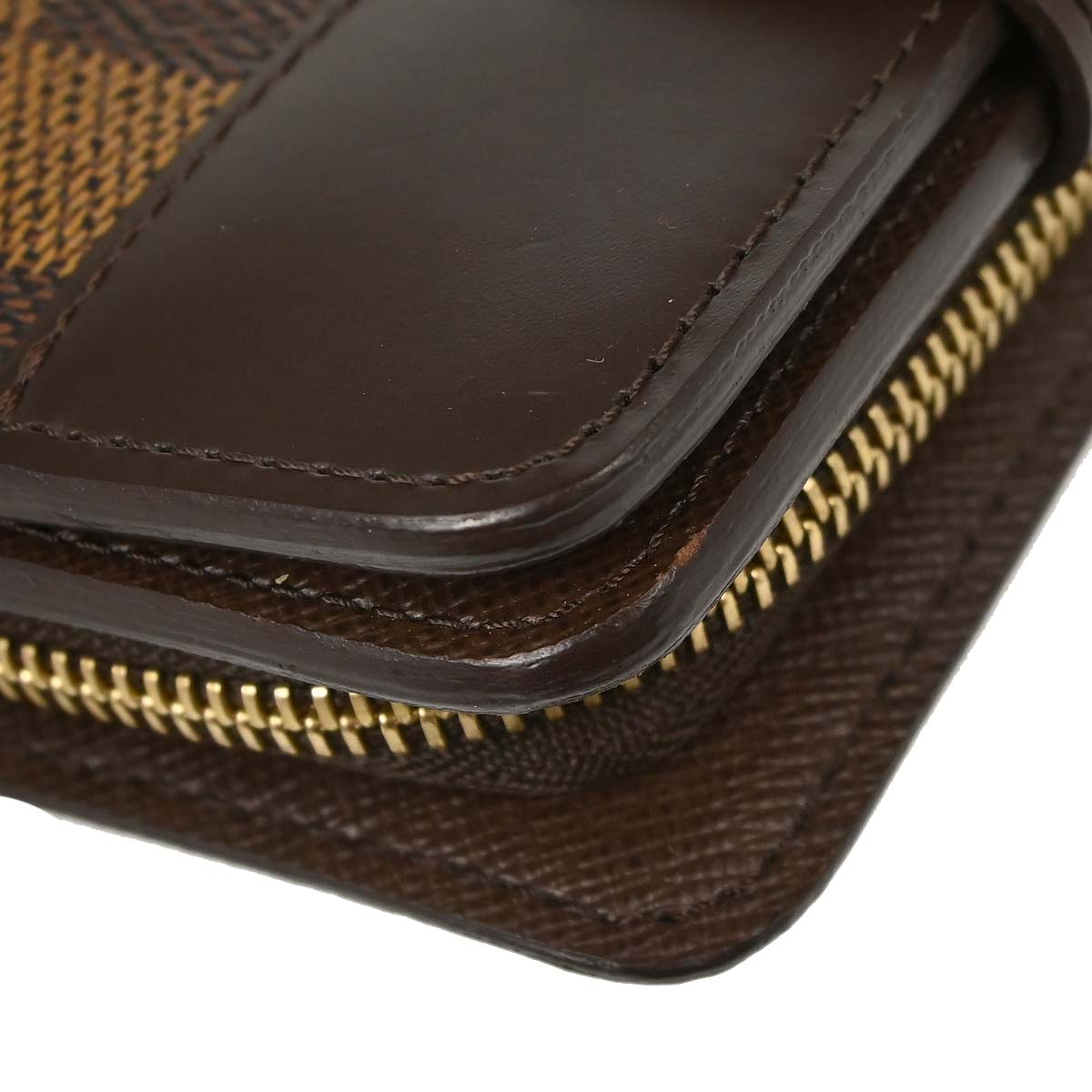 Louis Vuitton Damier Compact Zip Wallet N61668