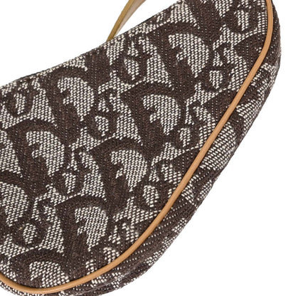 Christian Dior Brown Trotter Saddle Coin Purse Wallet Mini Pouch