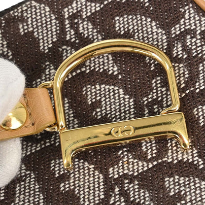 Christian Dior Brown Trotter Saddle Coin Purse Wallet Mini Pouch
