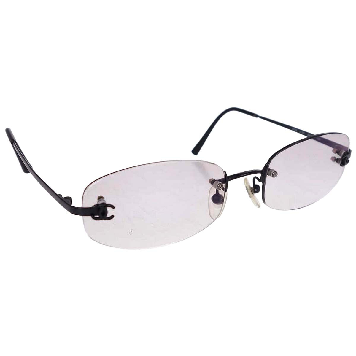 Chanel Sunglasses Eyewear Light Purple 54□19 Small Good