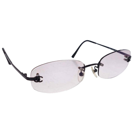 Chanel Sunglasses Eyewear Light Purple 54□19 Small Good