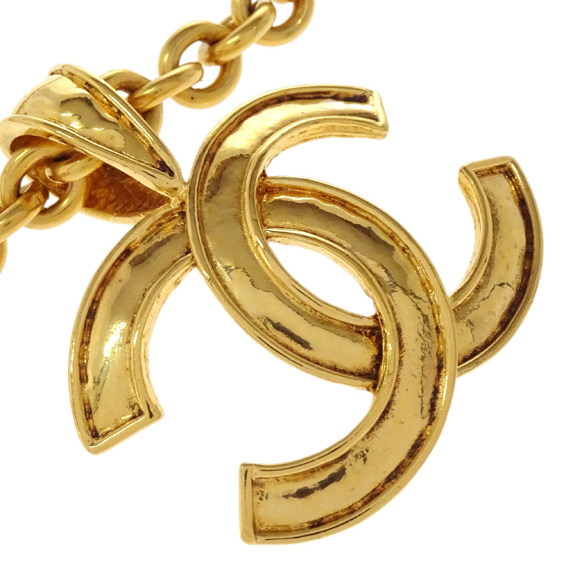 Chanel Gold CC Pendant Necklace 94A