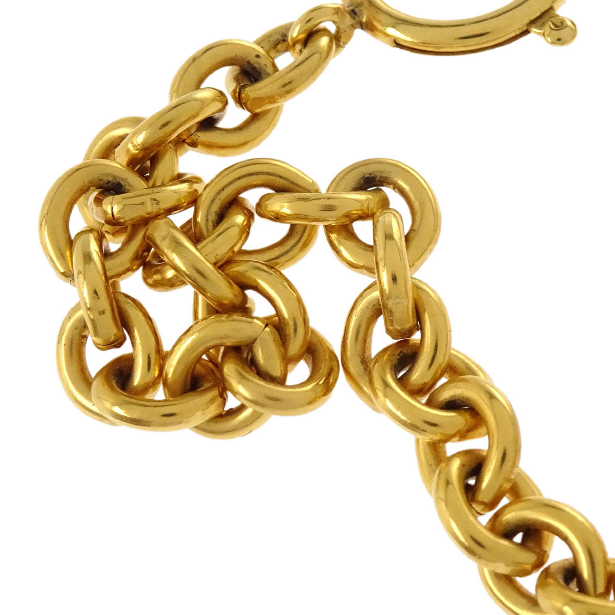 Chanel Gold CC Pendant Necklace 94A