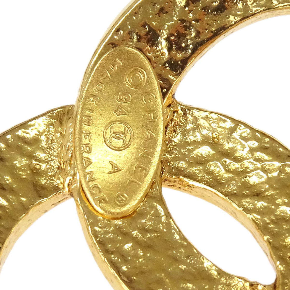 Chanel Gold CC Pendant Necklace 94A