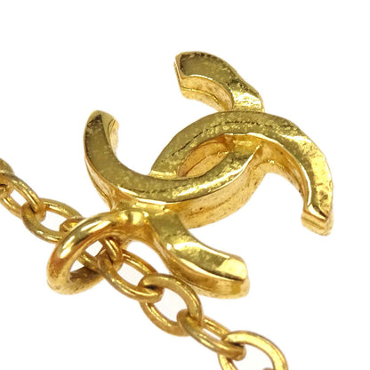 Chanel Gold CC Pendant Necklace 1982