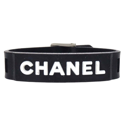 Chanel Rubber Bracelet Black 99P