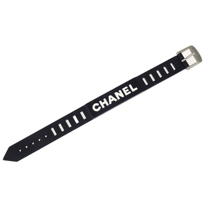 Chanel Rubber Bracelet Black 99P