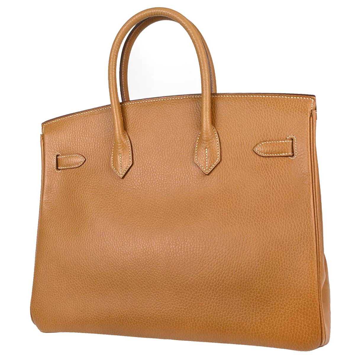 Hermes Natural Ardennes Birkin 35 Handbag