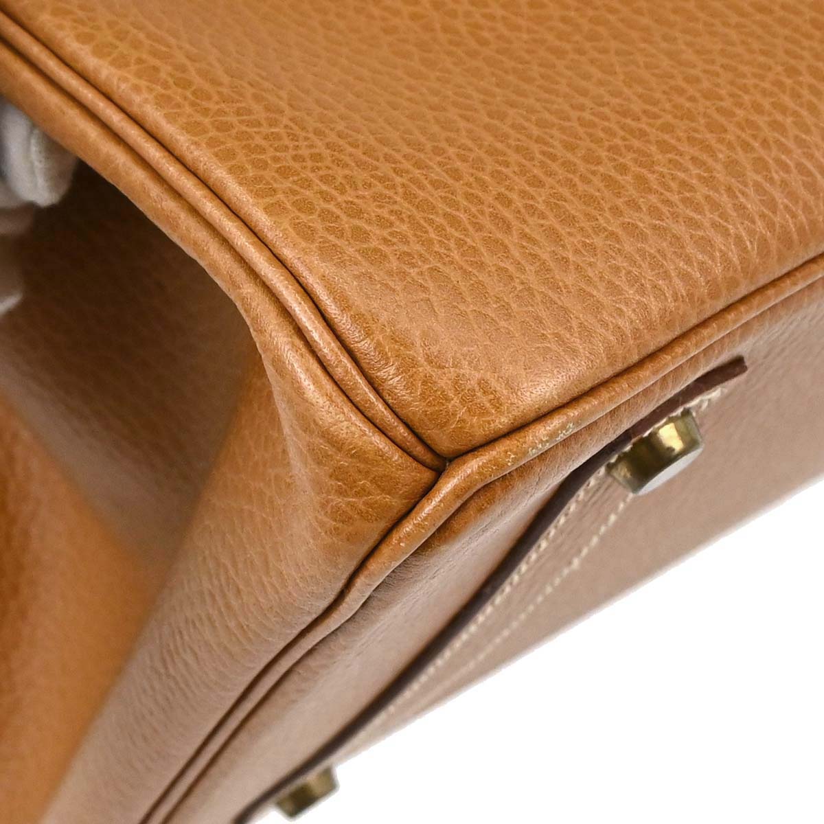 Hermes Natural Ardennes Birkin 35 Handbag